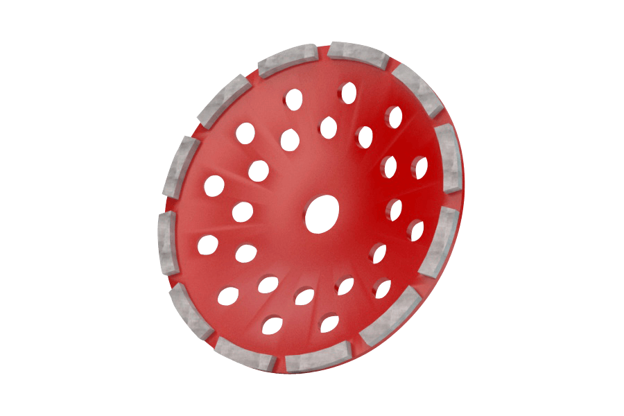 Cup-wheel special diameter